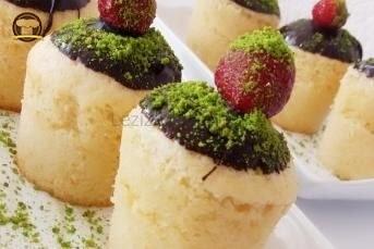 Kağıt Bardakta Bitter Çikolatalı Kek