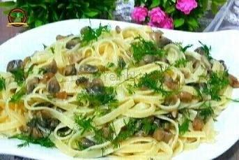 Kremalı Mantarlı Makarna