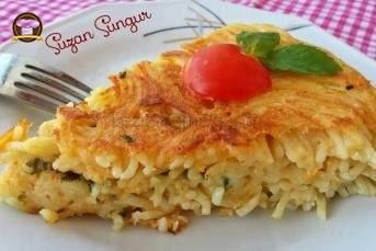 Tavada Makarna Böreği