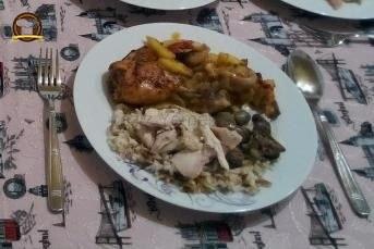 Fırında Karışık Soslu Baget