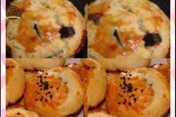 Peynirli Zeytinli Poğaça