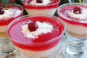 Muhallebili Vişneli Kup