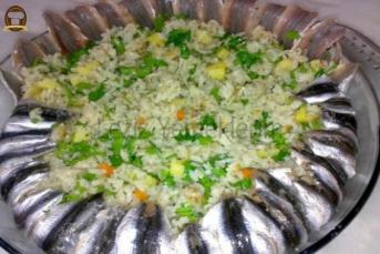 Hamsili Pazılı Pilav