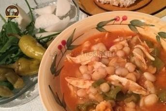 Tavuklu Kuru Fasulye