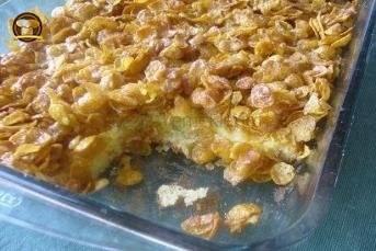 Mısır Gevrekli Muz Pastası