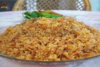 Tel Şehriyeli Bulgur Pilavı