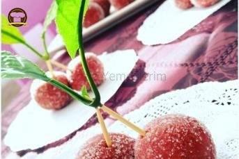 Kiraz Şeklinde Mini Atıştırmalık