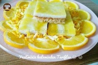 Portakallı İrmikli Kek