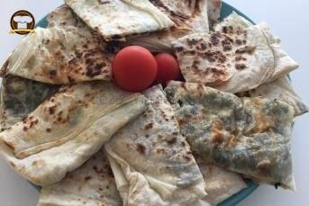 Ispanaklı Mantarlı Gözlemeler