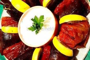 Kuru Patlıcan Ve Kuru Biber Dolması