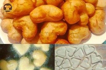 Kalp Şekilli Mayasız Pişi