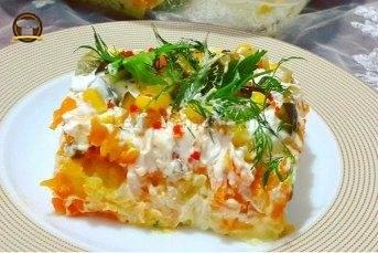 Yoğurtlu Patates Salatası