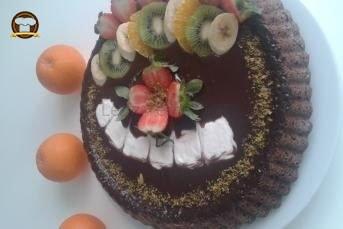 Meyveli Tart Kek Yapımı