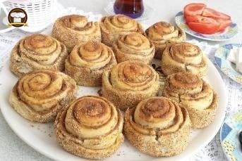 Haşhaşlı Rulo Çörek