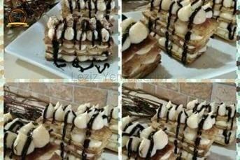 Muhallebili Milföy Pasta