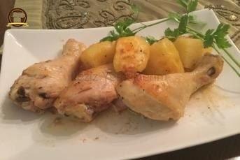 Tavuk Baget Fırın Torbasında