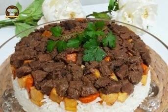 Kavurmalı Pilav
