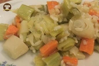 Zeytinyağlı Pırasa Yapılışı