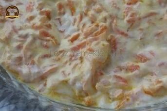 Havuç Tarator (Yoğurtlu Havuç Salatası)