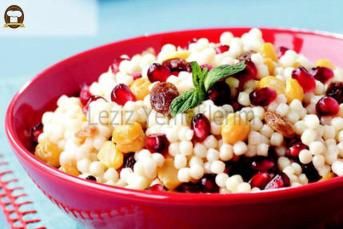 Nohutlu Kuskus Pilavı