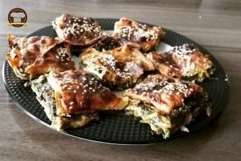Ispanaklı Tepsi Böreği Yapımı