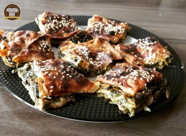 Ispanaklı Tepsi Böreği