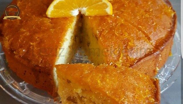 Portakal Soslu Kek Leziz Yemeklerim