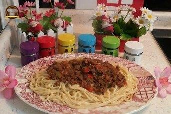 Bolonez Soslu Spagetti