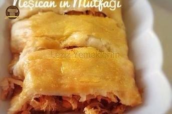 Tavuklu Rulo Börek