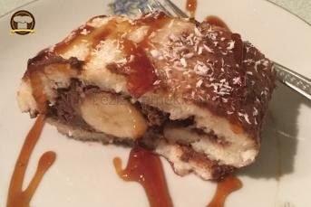 İrmikli Muzlu Rulo Pasta