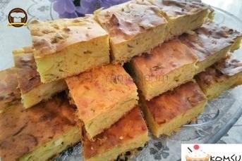 Mısır Unlu Pırasalı Kek