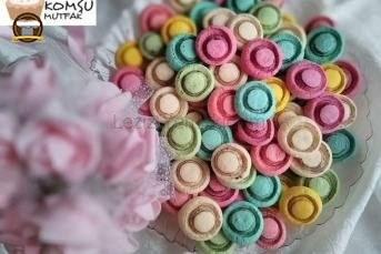 Renkli Mantar Kurabiye