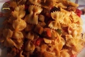 Patlıcanlı Makarna