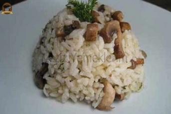Mantarlı Pilav