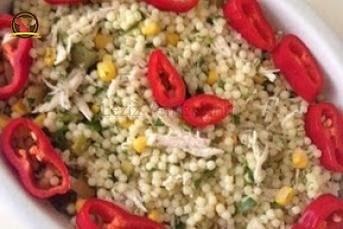 Tavuklu Kuskus Salatası