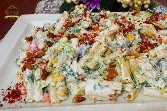 Cevizli Makarna Salatası