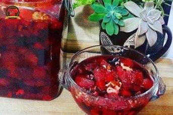 Düdüklüde Kırmızı Pancarlı Ayva Reçeli