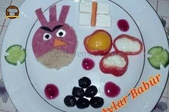 Çocuklar İçin Angry Birds Kahvaltısı
