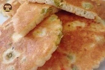 Garnitürlü Taze Soğanlı Muhteşem Pancake