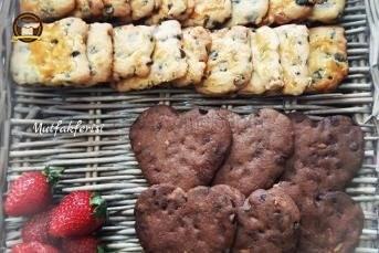 Fıstıklı Çikolatalı Kurabiye