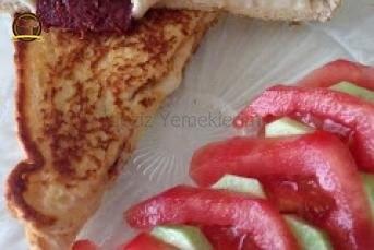 Tavada Enfes Yumuşacık Tost