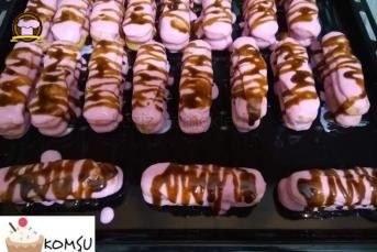 Kedi Dili Bisküvili Porsiyonluk Pasta