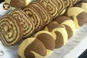 İki Renkli Kurabiye