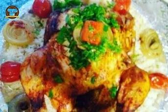 Fırında Kızarmış Tavuk