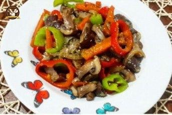 Kestane Mantarı Kavurması