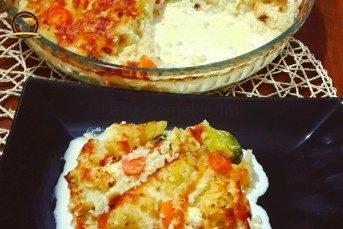 Fırında Kremalı Karnabahar