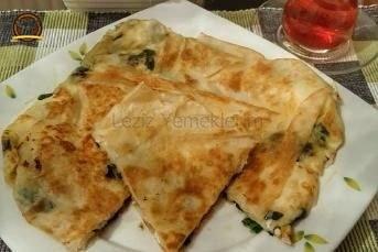 Pırasalı Ispanaklı Gözleme