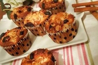 Elmalı Kuruyemişli Muffin