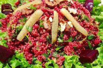 Kırmızı Pancarlı Cevizli Kısır