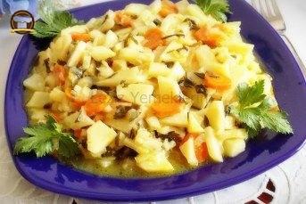 Portakallı Zeytinyağlı Kereviz